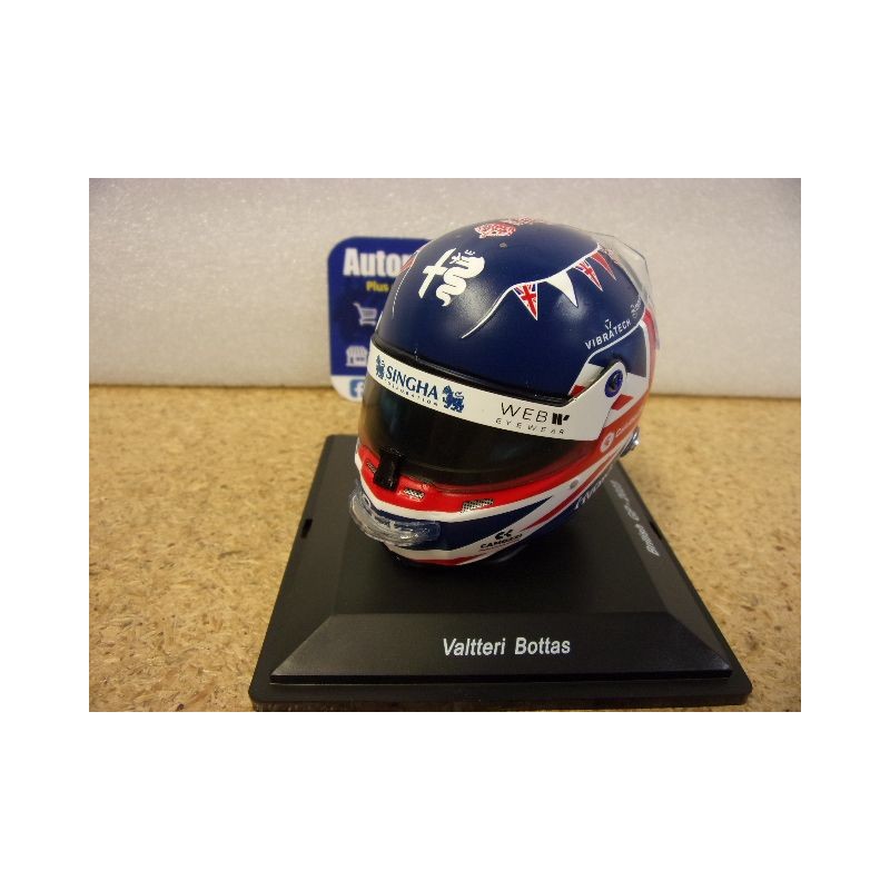 2023 Casque Valtteri Bottas British GP Alfa Roméo 1/5 5HF119 Spark Model