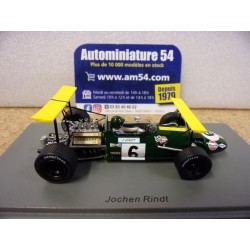 1968 Brabham BT26 n°6 Jochen Rindt Canada GP S8313 Spark Model