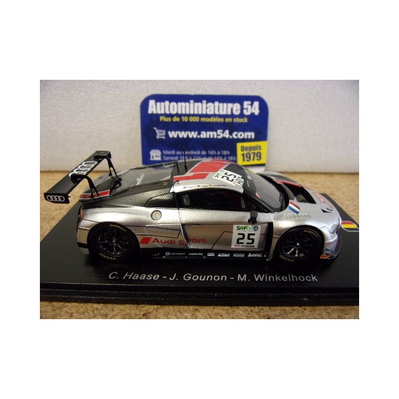 2017 Audi R8 LMS n°25 Hasse - Gounon - Winkelhock 1st Winner 24h