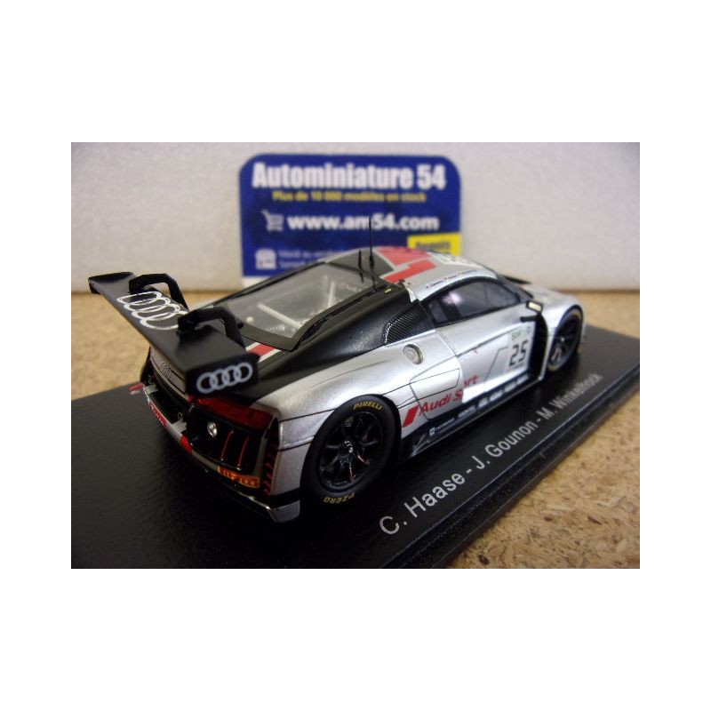 2017 Audi R8 LMS n°25 Hasse - Gounon - Winkelhock 1st Winner 24h