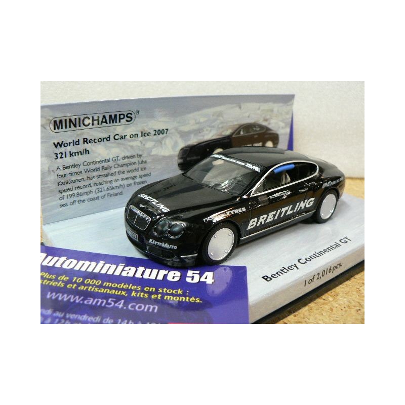 Bentley Continental GT World Record on Ice 2007 436139026 Minichamps