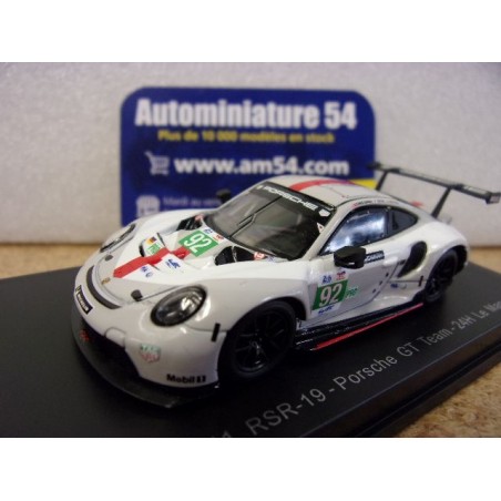 2022 Porsche Team 911 RSR-19 n°92 LMGTE pro Le Mans Y274 Spark Model Sparky