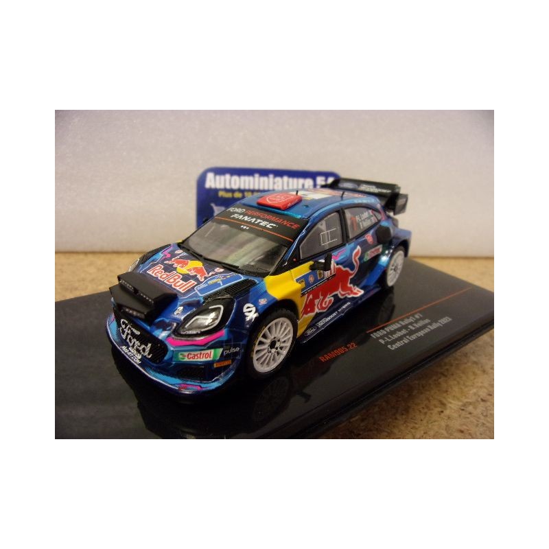 2023 Ford Puma Rally 1 n°7 Loubet - Veillas Centre Europe RAM905 Ixo Models