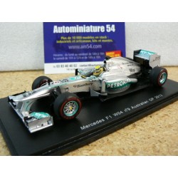 2013 Mercedes W04 Australian GP Nico Rosberg n°9 S3055 Spark Model