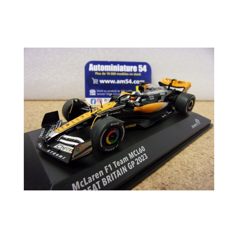 2023 McLaren MCL60 n°81 Oscar Piastri Great Britain GP S4317802 Solido