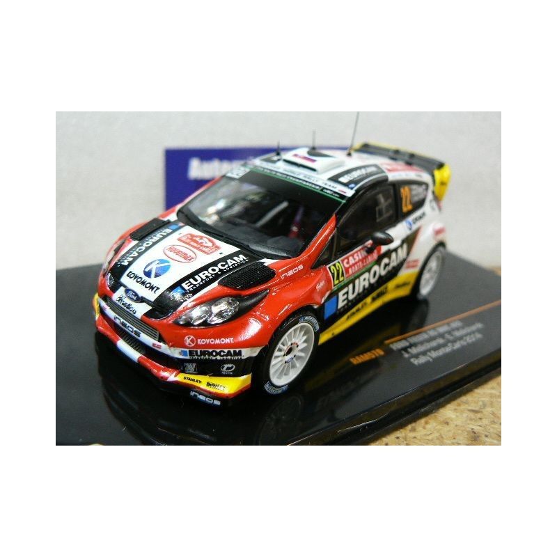 2014 Ford Fiesta RS WRC n°22 Melicharek - Melicharek  Monte Carlo RAM570 Ixo Models