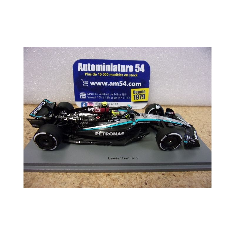 Modèle Réduit 1:43 SPARK Mercedes F1 W15 #44 Bahrain GP 2024 Lewis Hamilton