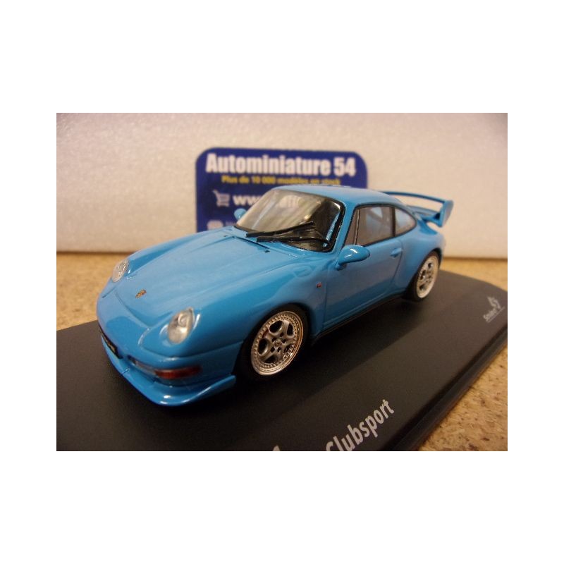 Porsche 911 - 993 Carrera RS Club Sport Riviera Blue S4312801 Solido