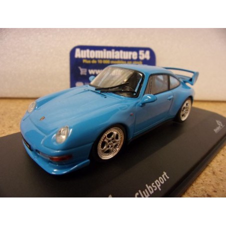 Porsche 911 - 993 Carrera RS Club Sport Riviera Blue S4312801 Solido