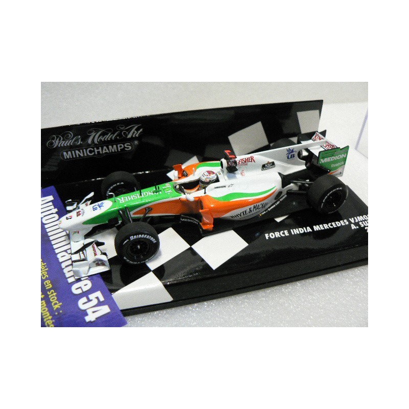 2010 Force India VJM03 A.Sutil 410100014 Minichamps