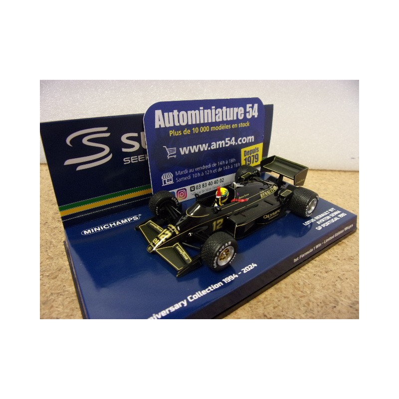 Bburago 1/24 Lotus Renault 97T D'Ayrton Senna - F1 N°12 D'Occasion