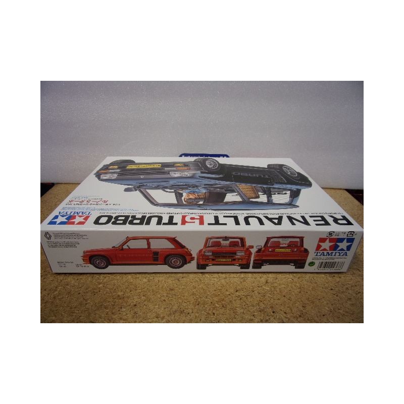 RENAULT 5 TURBO 1982 rouge échelle 1/43 d SOLIDO voiture miniature de
