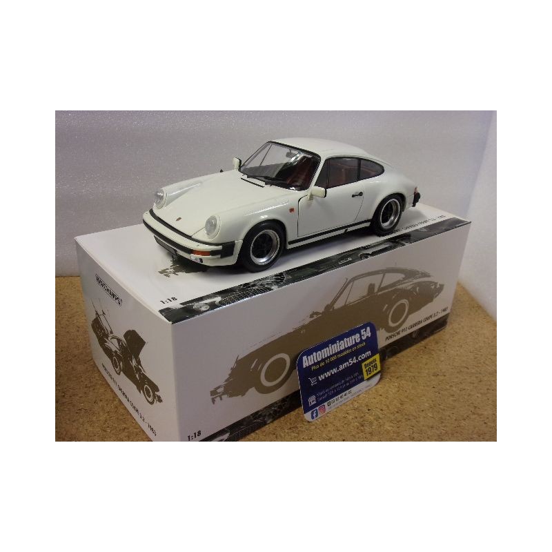 Porsche 911 Carrera 3.2 Cabriolet 1983 – Minichamps 1/18, Gris Métallisé (neuve)