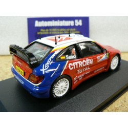 2004 Citroen Xsara WRC n°4 Sainz - Marti 3rd 1st Winner Argentina RAM154 Ixo Model