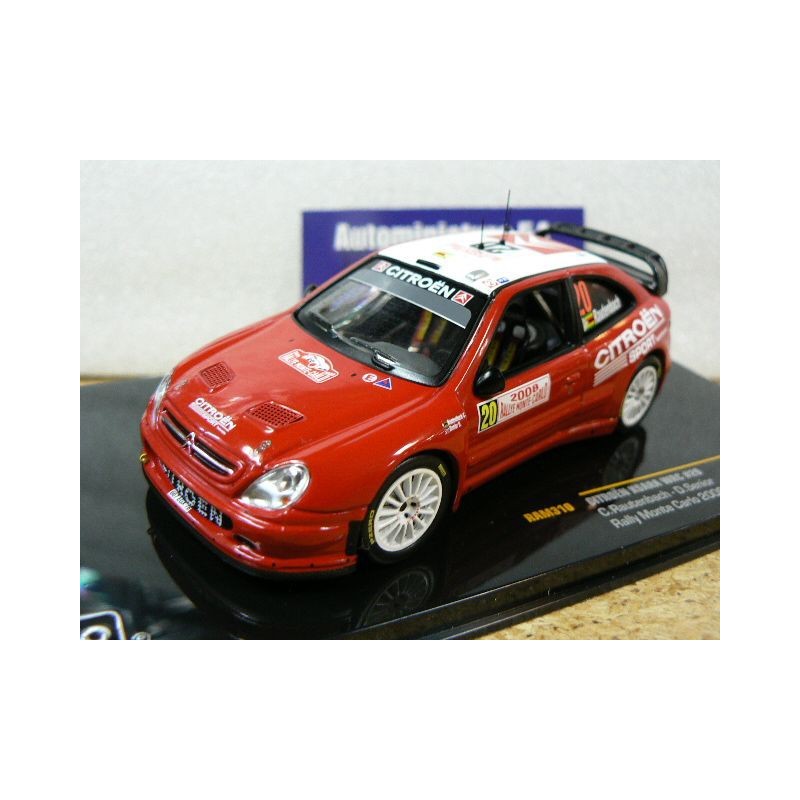 2008 Citroen Xsara WRC n°20 Rautenbach - Senior Monte Carlo RAM310 Ixo Model