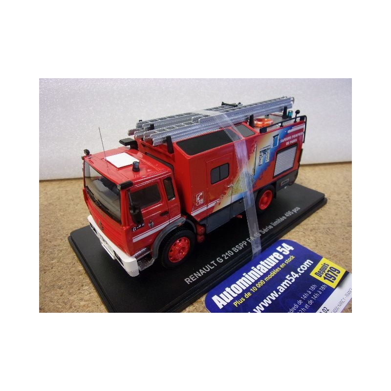 Renault G210 Sides BSPP FA15 Déco Monuments de Paris ( Sapeurs Pompiers de Paris ) Alerte0146