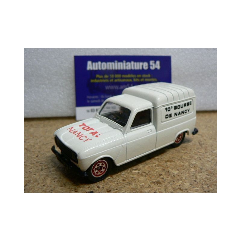 Renault 4L Fourgon Bourse de Nancy 013008  Solido