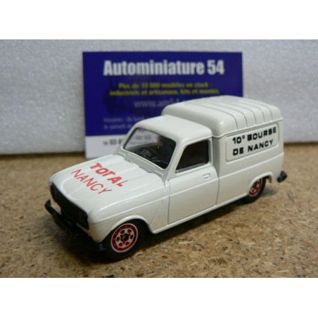 Renault 4L Fourgon Bourse de Nancy 013008  Solido