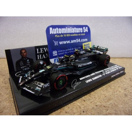 2023 Mercedes AMG Petronas W14 n°44 Lewis Hamilton 2nd Spanish GP 417230844 Minichamps