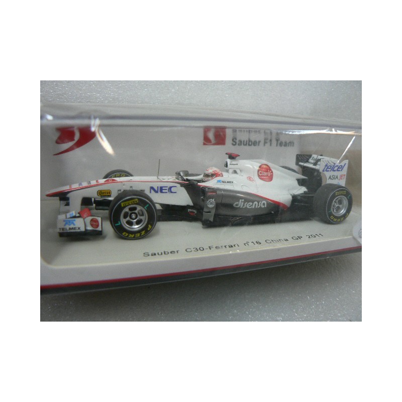 2011 Sauber C30 Kobayashi China GP S3018 Spark Model