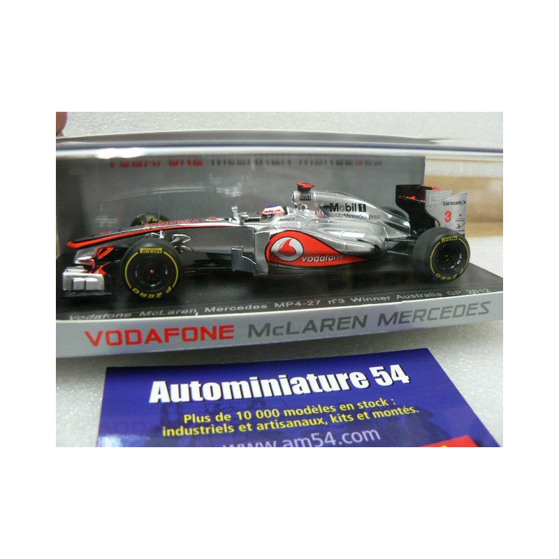 2011 McLaren MP4/27 Button 1st Australia GP S3044 Spark Model