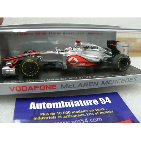 2011 McLaren MP4/27 Button 1st Australia GP S3044 Spark Model