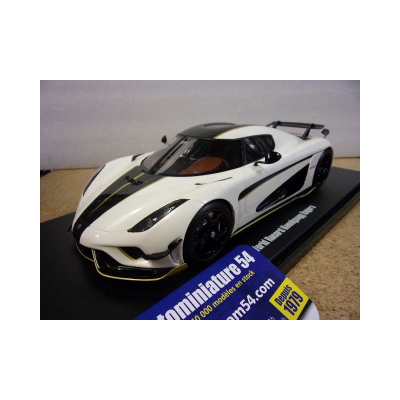 Koenigsegg Regera Record Crystal White 2023 GT913 GT Spirit