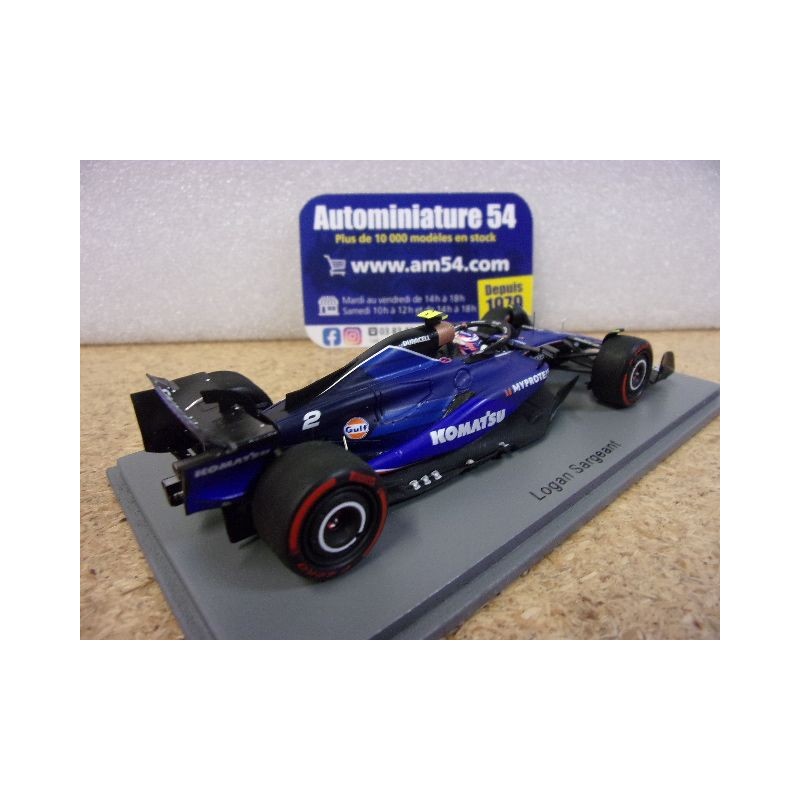 Modèle réduit Williams Racing Fw46 N°2 - Race To Be Determined 2024 Modèle réduit Williams Racing Fw46 N°2 - Race To Be Determined 2024