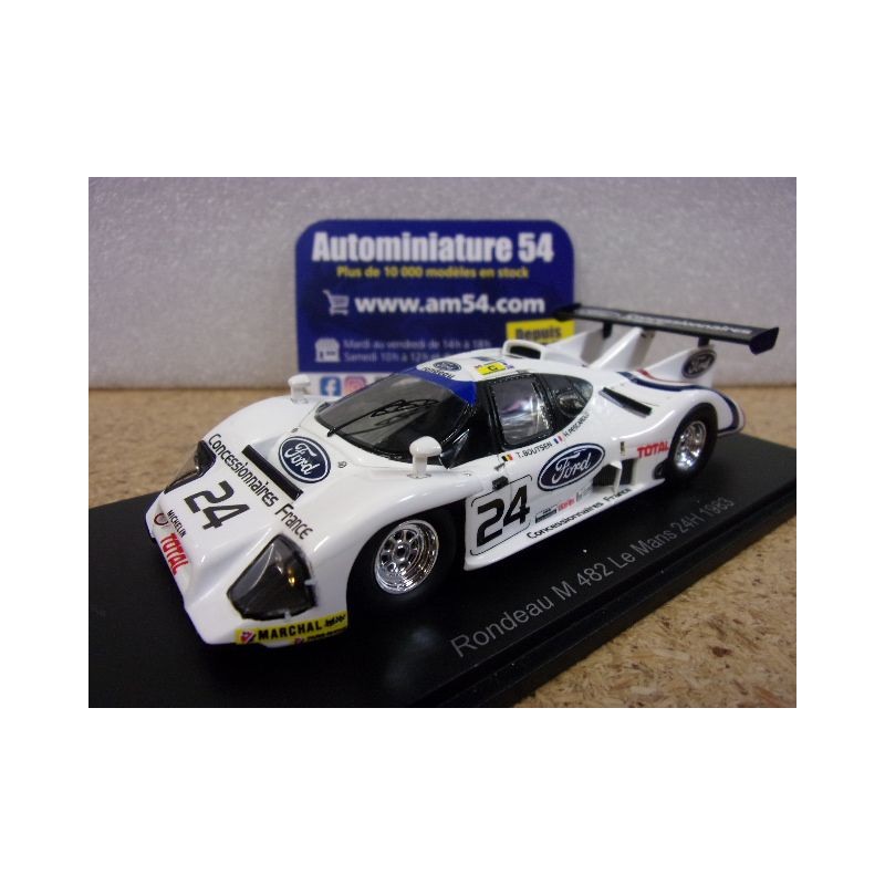 1983 Rondeau Ford M482 n°24 Pescarolo - Boutsen Le Mans S8466 Spark Model