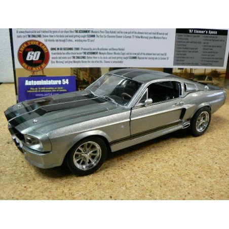 Ford Mustang GT500 Eleanor 1967 Gone in 60 Secondes - 60 secondes Chrono  green12909 Greenlight