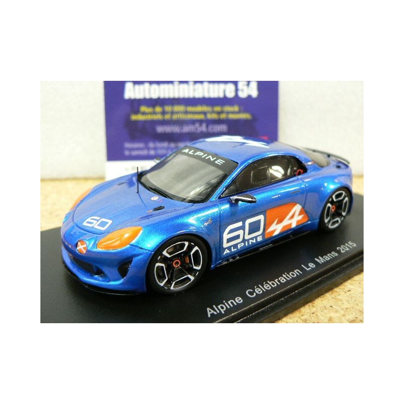 Miniature ALPINE A110 Celebration Le Mans officielle pour collectionneurs