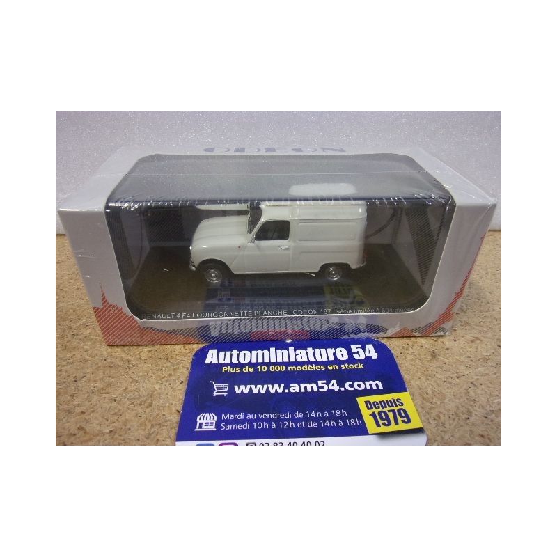 Renault - R4 F4 Fourgonnette 1981 - Modèle Presse - 1/43 - Autos