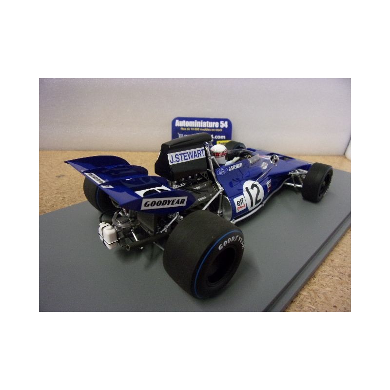1971 Tyrrell 003 n°12 Jackie Stewart 1st Winner British GP