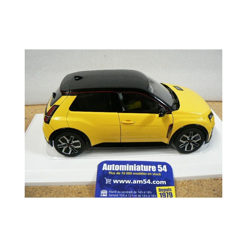 Modèle réduit Renault 5 E-tech 100% Electric 2024 Pop Green & Black 1/18