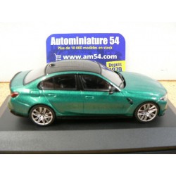 BMW M3 Competition Sedan G80 Isle of Man green S4315301 Solido