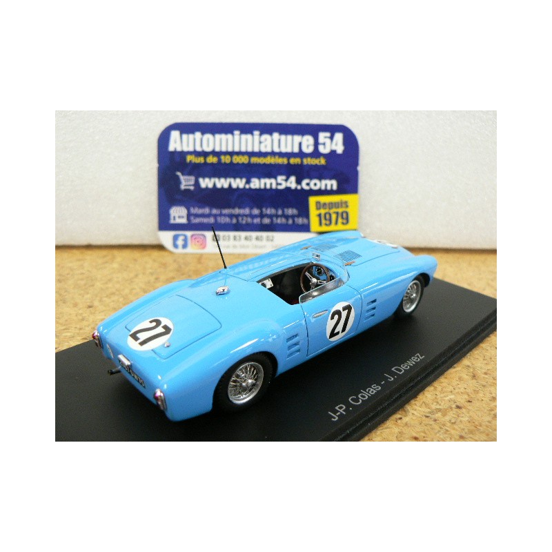 ミニカー　1/43 SALMSON Le Mans 24H 1955 J.P. Colas - J. Dewez #27 [S4547] Spark 1/43 Salmson 1955 Le Mans 24H #27 J.P. Colas/J.Dewez