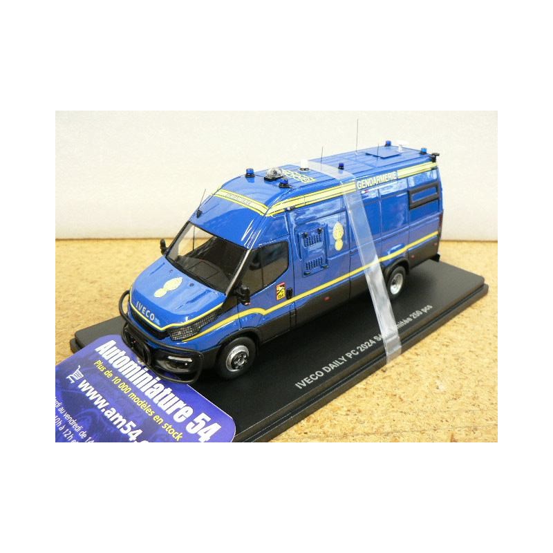 Iveco Daily VCT Long véhicule Commandement et Transmissions 2024 Gendarmerie Série Limitée Perfex 750