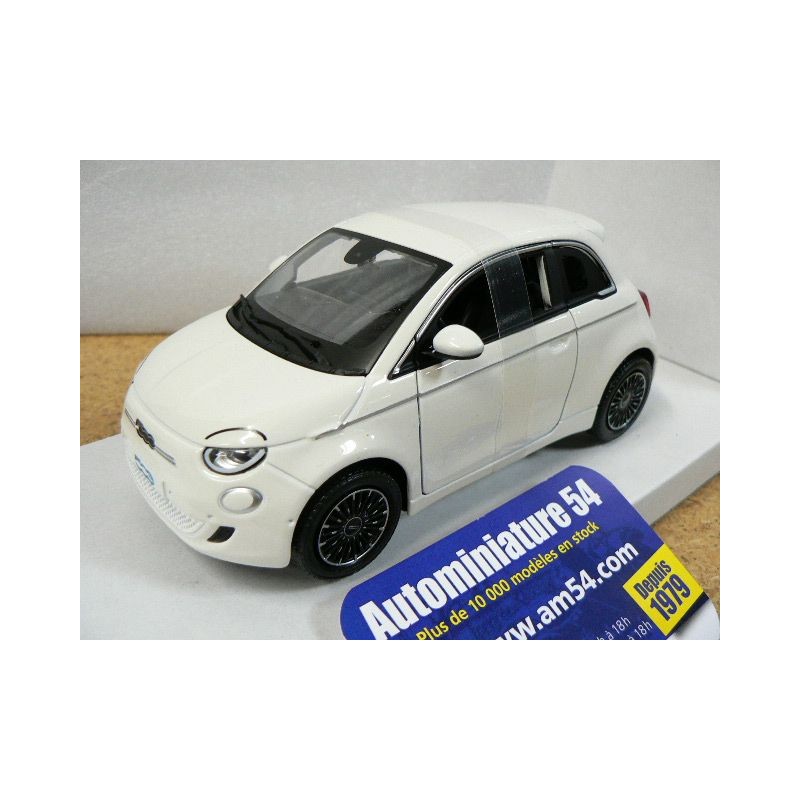Fiat 500e White 2023 18-21110WH Bburago