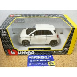 Fiat 500e White 2023 18-21110WH Bburago