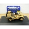 Jeep Willys 1/4 Ton British SAS Vickers K Machine Gun Motor City Classic Mcity23212-42