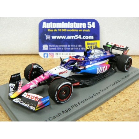 2024 Visa Cash Racing Bull VCARB01 n°22 Yuki Tsunoda 7th Miami GP S9534 Spark Model