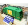 Renault Truck D 2.1 Camion Poubelle 431020 Norev Plastigam