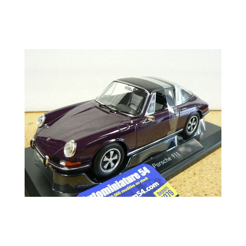 Porsche 911 E Targa Violet 1971 187644 Norev