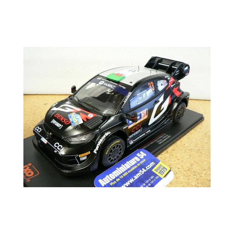 2024 Toyota GR Yaris Rally1 n°33 Evans - Martin Suède 18RMC200 Ixo Models