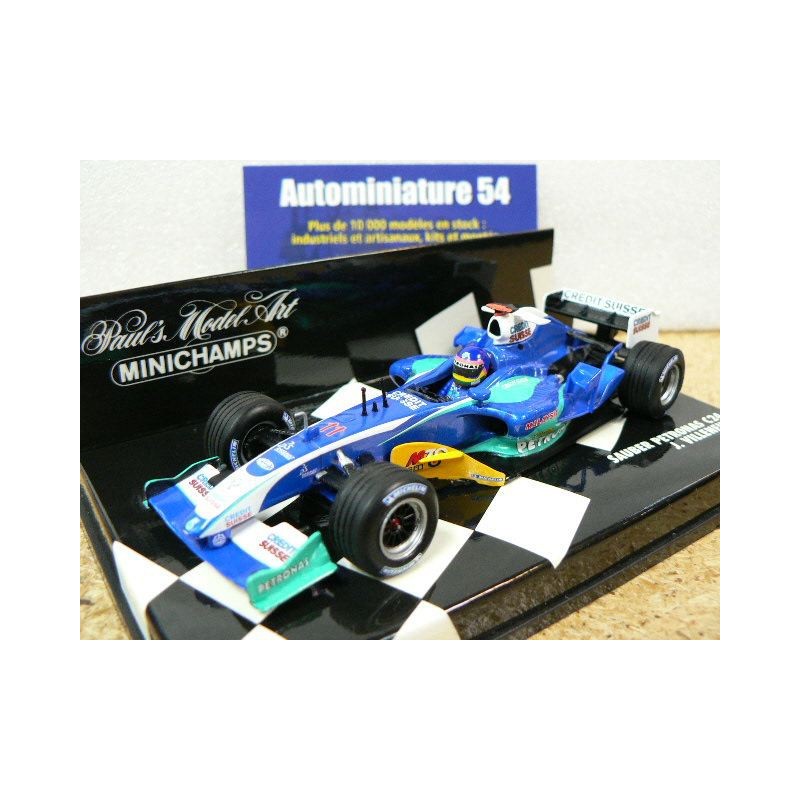 2005 Sauber Petronas C24 Villeneuve 400050011 Minichamps