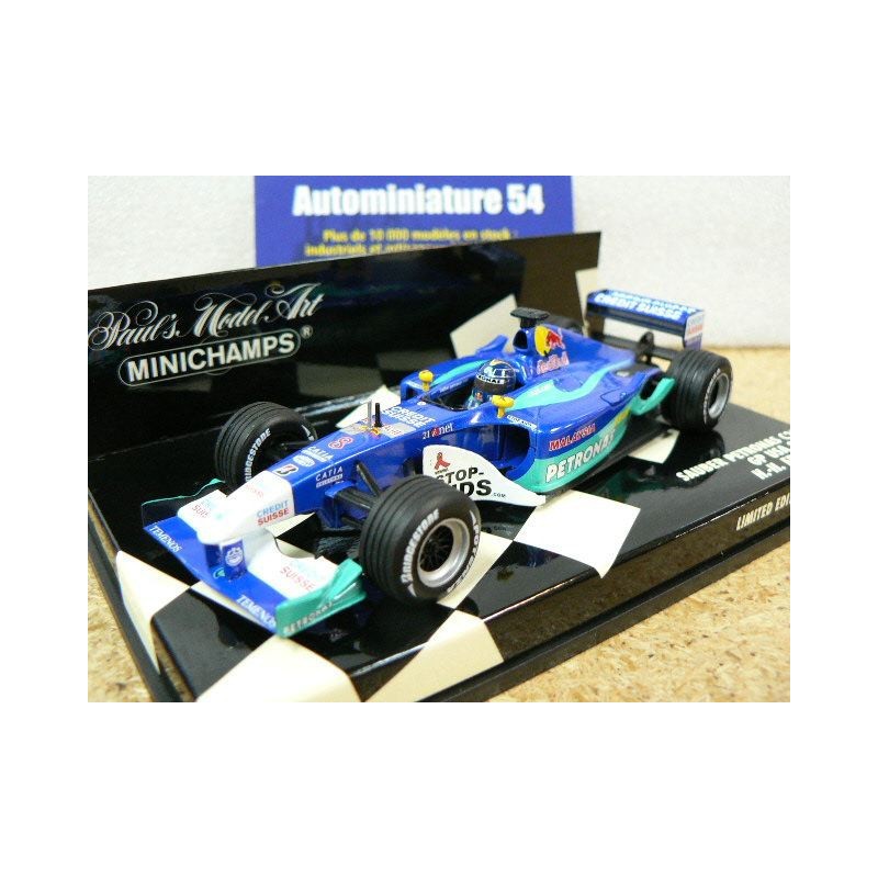 2002 Sauber Petronas C21 Frentzen USA 400020108 Minichamps