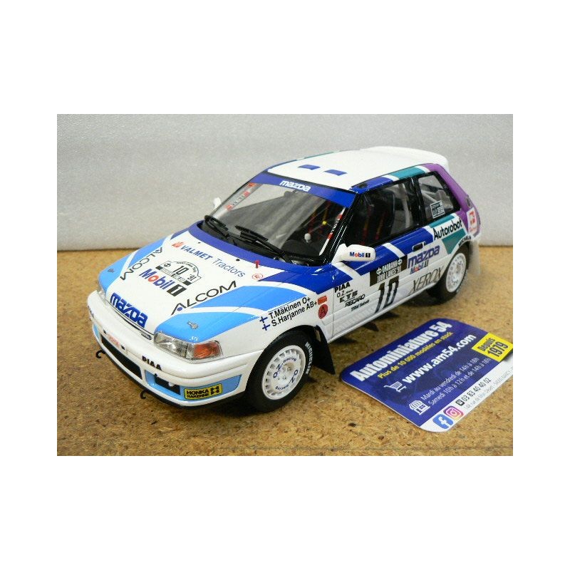 Mazda 323 GTX Gr A n°10 Makkinen - Harjanne 1000 Lacs OT1099 OttoMobile