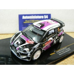 2012 Citroen DS3 WRC n°11 Merksteijn - Chevalier Monte Carlo RAM485 Ixo Model