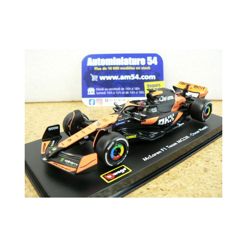 2024 McLaren MCL38 n°81 Oscar Piastri 18-38215-81Mi Bburago Racing