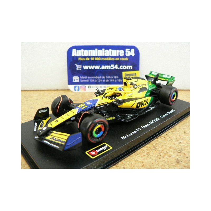 2024 McLaren MCL38 n°81 Oscar Piastri Monaco GP 18-38215-81Mo Bburago Racing